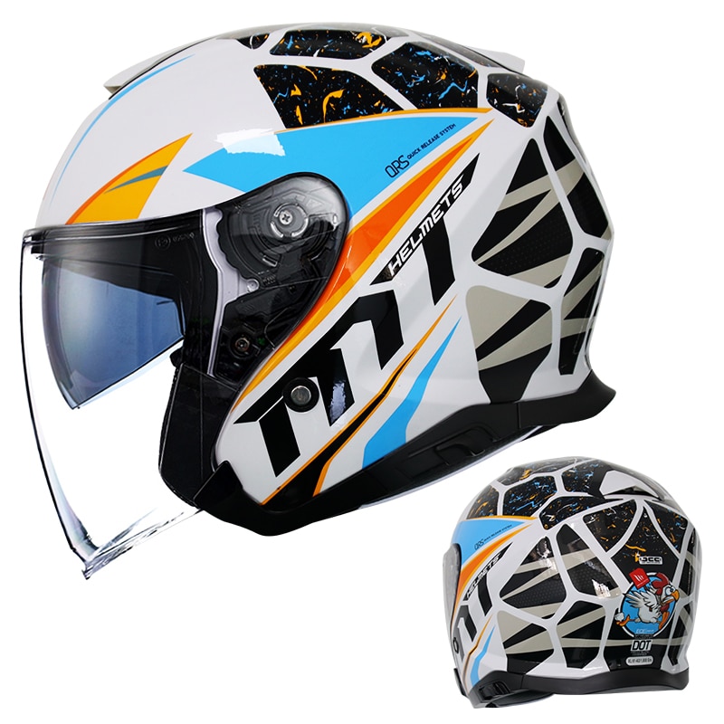 MT  3/4  ̽ ,  3 JET,  , , Moto Casco ECE DOT , 